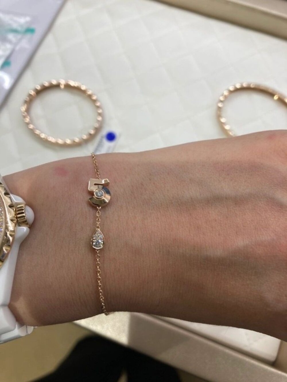 Chanel Extrait De N 5 Bracelet Auth - Picture 6 of 6